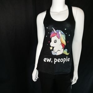 💜Ew.. People💜 Women's Printed Tank Tee
